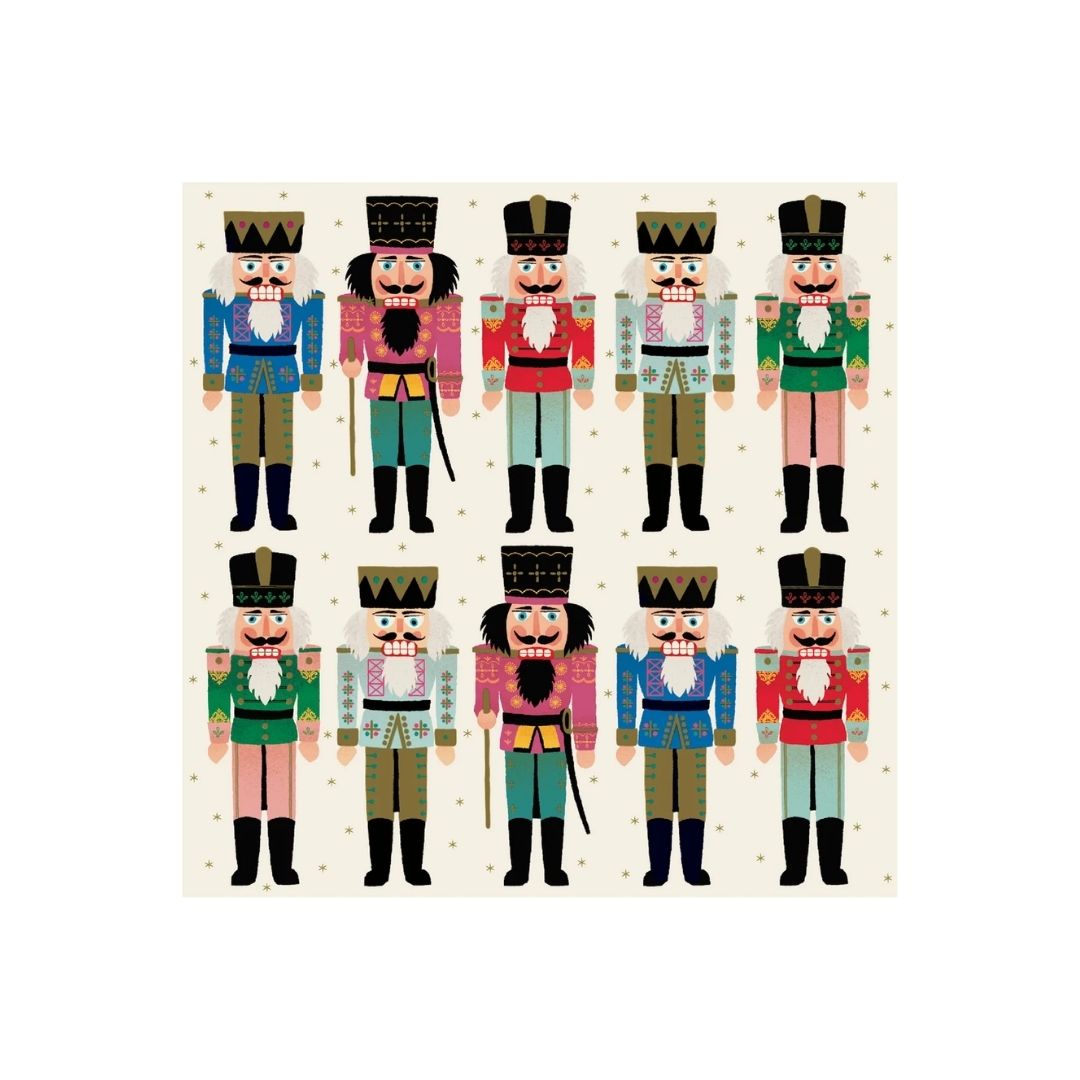 NUTCRACKERS COCKTAIL NAPKIN - HESTER & COOK - Compralo en CorinneRegalos.com