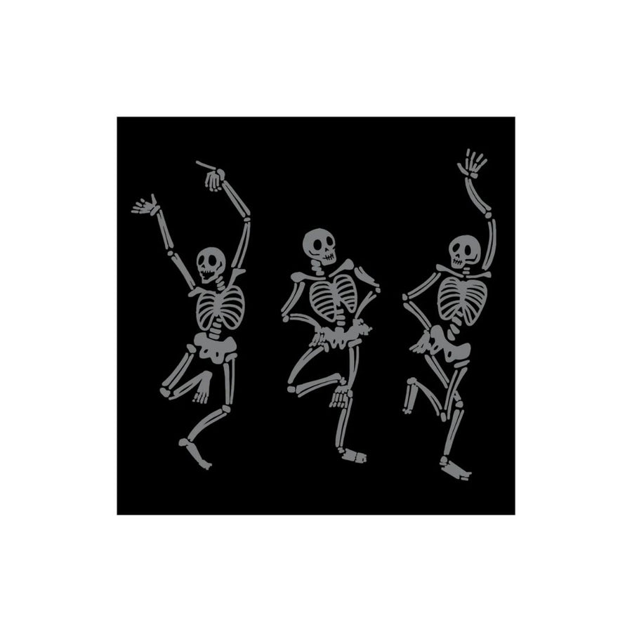 SKELETON DANCE COCKTAIL NAPKIN  PACK OF 20 - HESTER & COOK - Compralo en CorinneRegalos.com