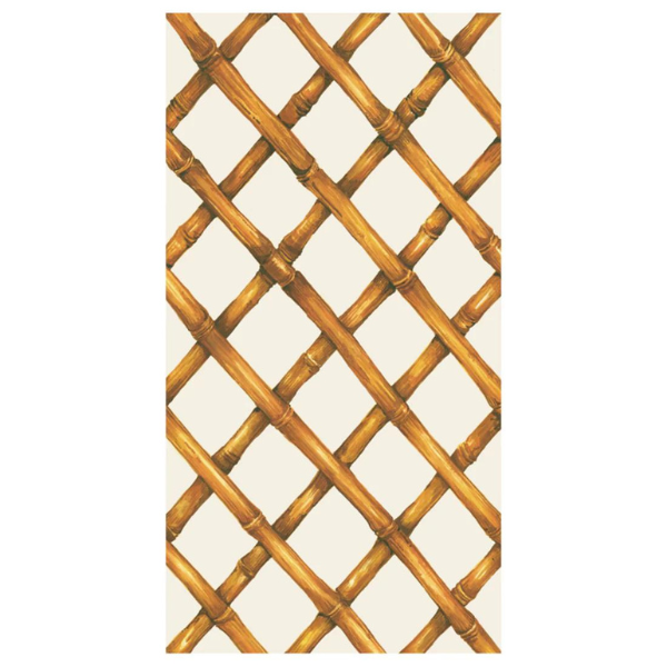 BAMBOO LATTICE GUEST NAPKIN - PACK OF 16 - HESTER & COOK - Compralo en CorinneRegalos.com