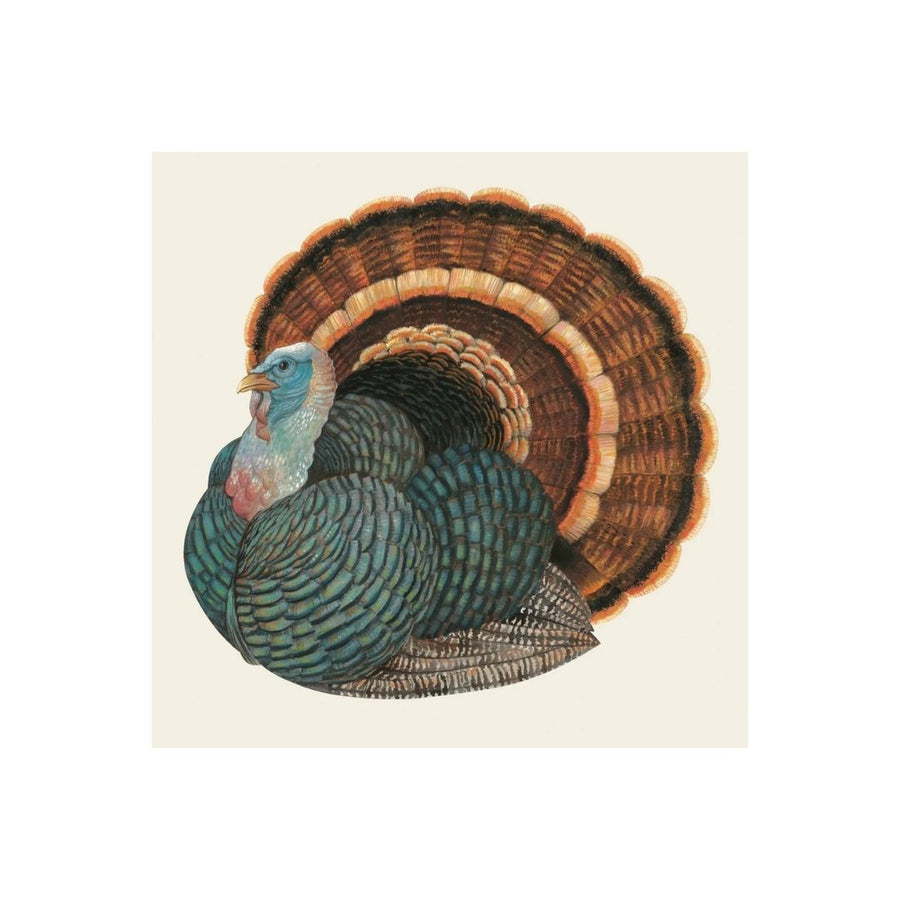 HERITAGE TURKEY COCKTAIL NAPKIN  PACK OF 20 - HESTER & COOK - Compralo en CorinneRegalos.com