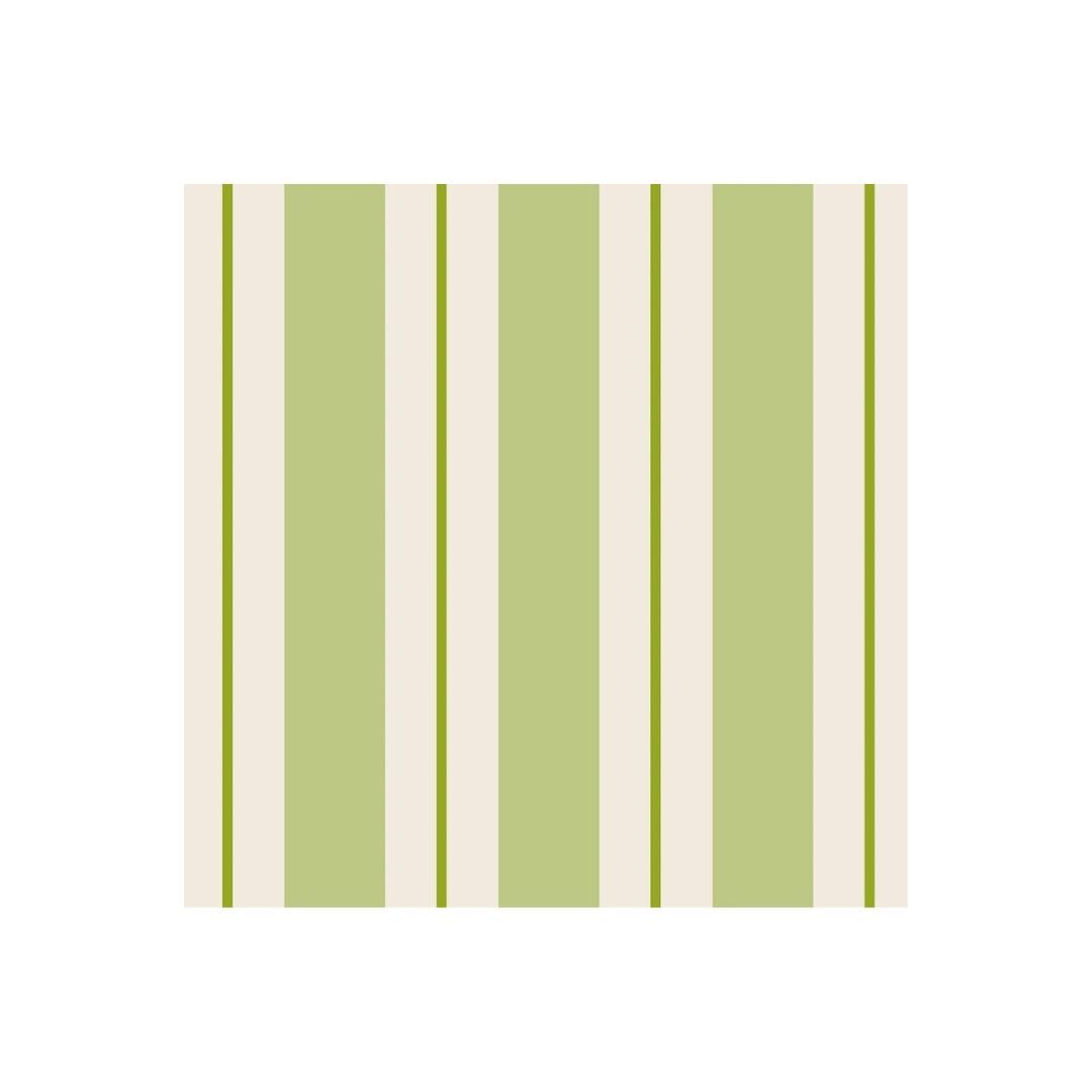 GREEN AWNING STRIPE COCKTAIL NAPKIN  PACK OF 20 - HESTER & COOK - Compralo en CorinneRegalos.com