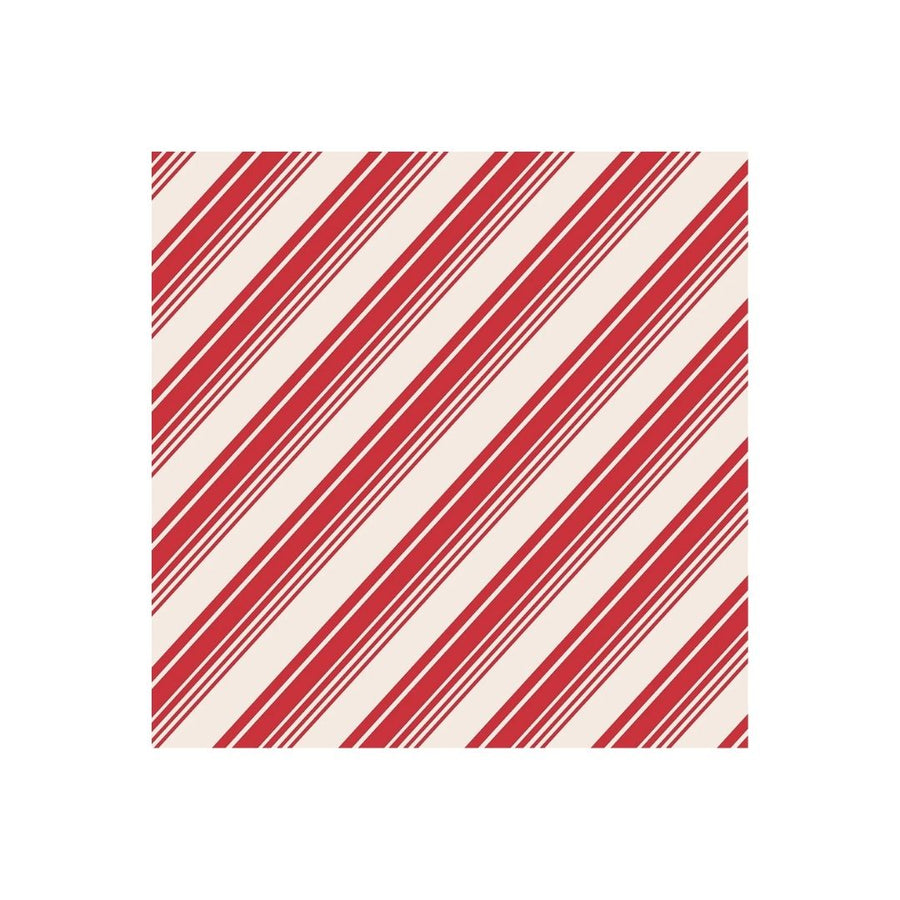 PEPPERMINT STRIPE COCKTAIL NAPKIN  PACK OF 20 - HESTER & COOK - Compralo en CorinneRegalos.com