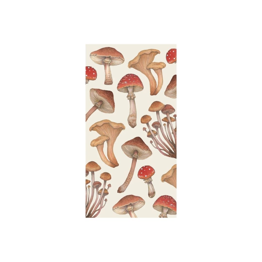 MUSHROOM GUEST NAPKIN  PACK OF 16 - HESTER & COOK - Compralo en CorinneRegalos.com