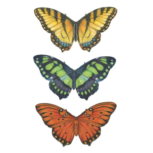 BUTTERFLIES TABLE ACCENT - PACK OF 12 - HESTER & COOK - Compralo en CorinneRegalos.com