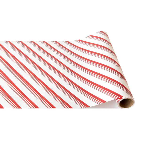 PEPPERMINT STRIPE RUNNER - 20" X 25' - HESTER & COOK - Compralo en CorinneRegalos.com