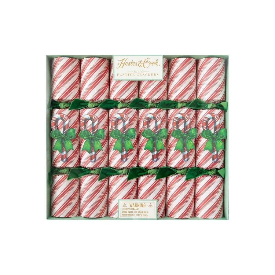 CANDY CANE CRACKERS - HESTER & COOK - Compralo en CorinneRegalos.com