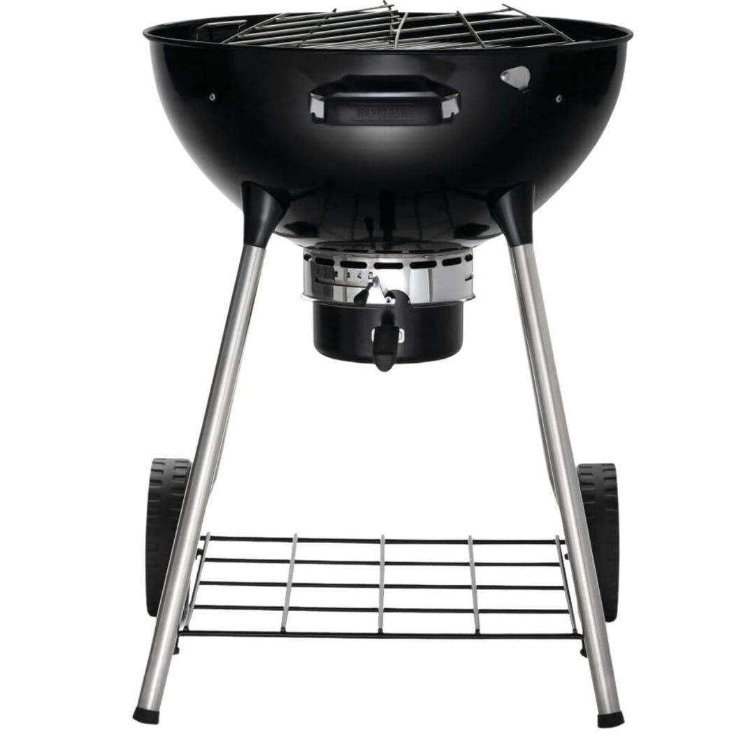 22 CHARCOAL KETTLE GRILL BLACK