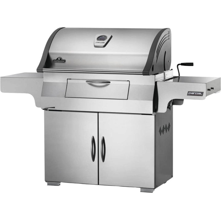 CHARCOAL PROFESSIONAL GRILL STAINLESS STEEL