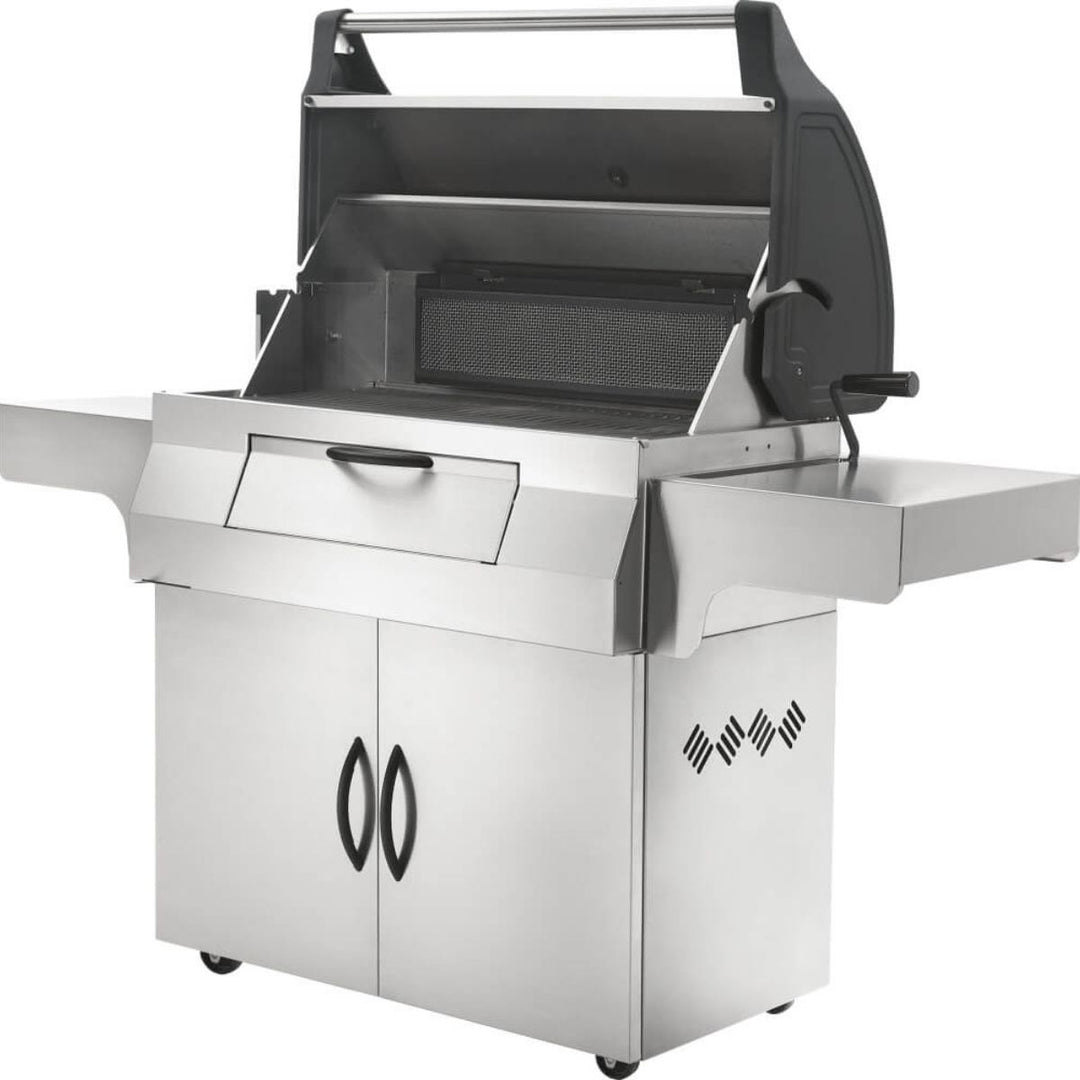 CHARCOAL PROFESSIONAL GRILL STAINLESS STEEL