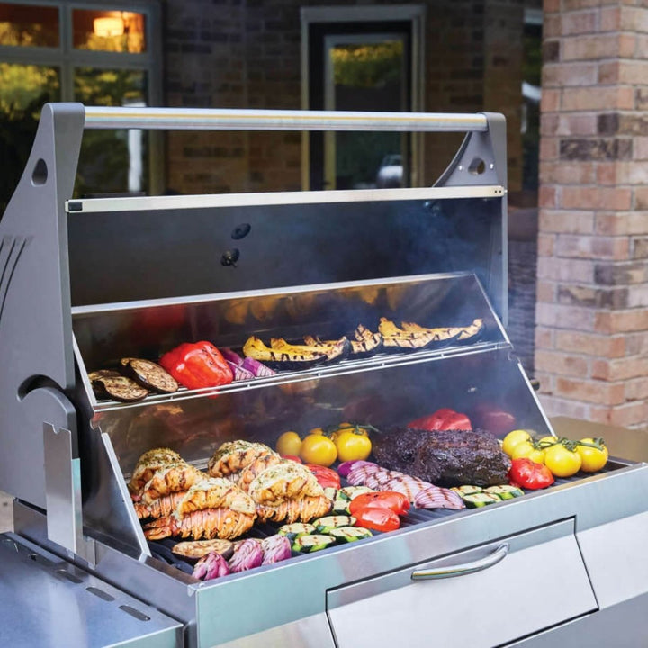 CHARCOAL PROFESSIONAL GRILL STAINLESS STEEL