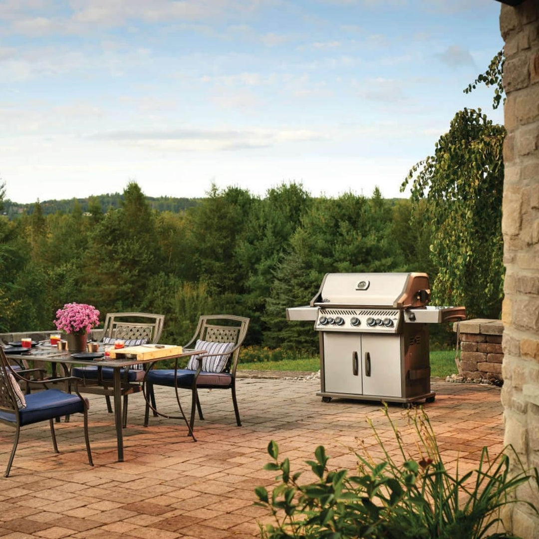 ROGUE SE 625 PROPANE GAS GRILL WITH INFRARED REAR AND SIDE BURNERS