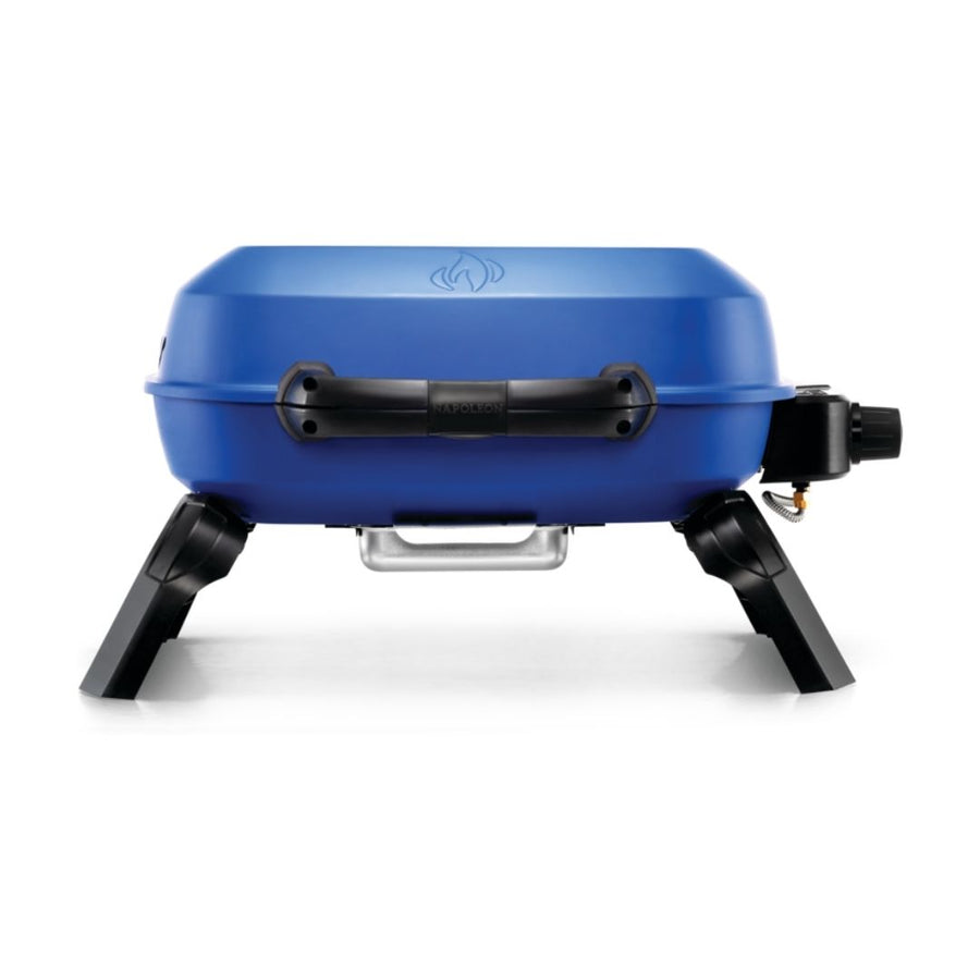 TRAVELQ 240 PORTABLE PROPANE GAS GRILL BLUE - NAPOLEON - Compralo en CorinneRegalos.com