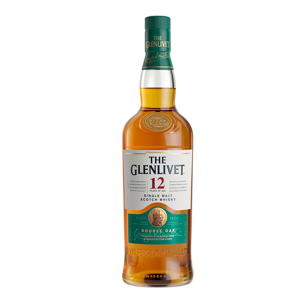 WHISKY THE GLENLIVET 12 ANIOS 12/750 - THE GLENLIVET - Compralo en CorinneRegalos.com