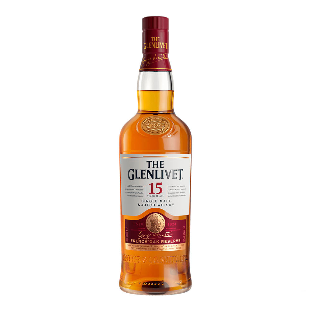 WHISKY THE GLENLIVET 15 ANIOS 6/750 - THE GLENLIVET - Compralo en CorinneRegalos.com