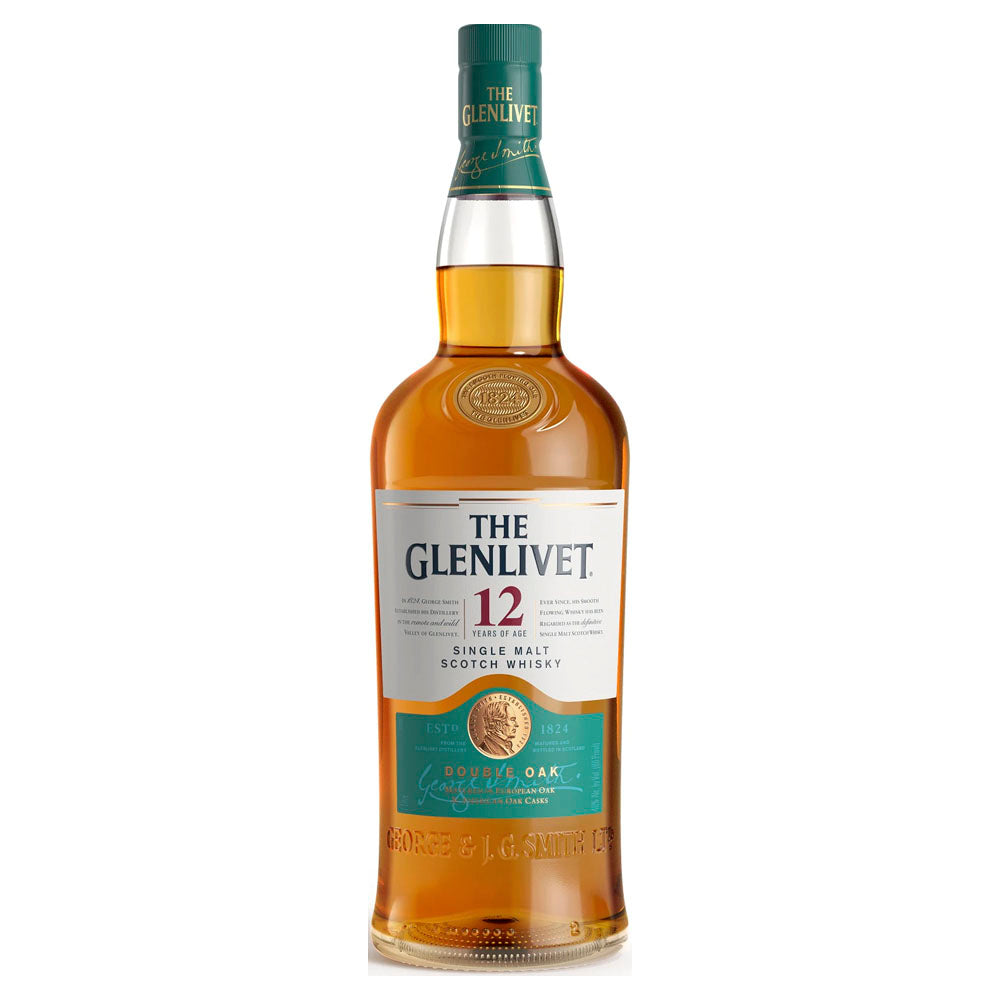 WHISKY THE GLENLIVET 12 ANIOS 12/1000 - THE GLENLIVET - Compralo en CorinneRegalos.com