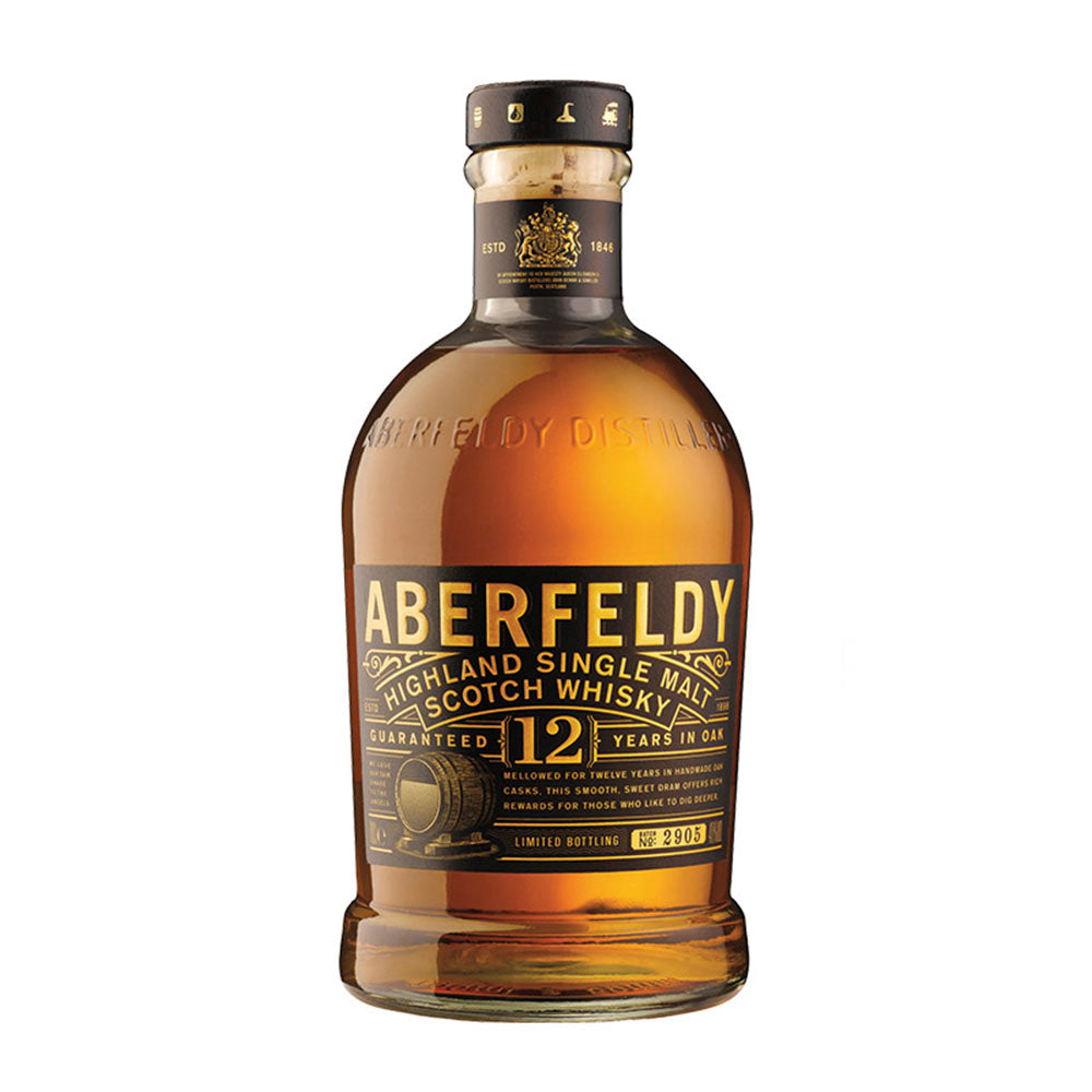 WHISKY ABERFELDY 12 ANIOS 6/750 - ABERFELDY - Compralo en CorinneRegalos.com