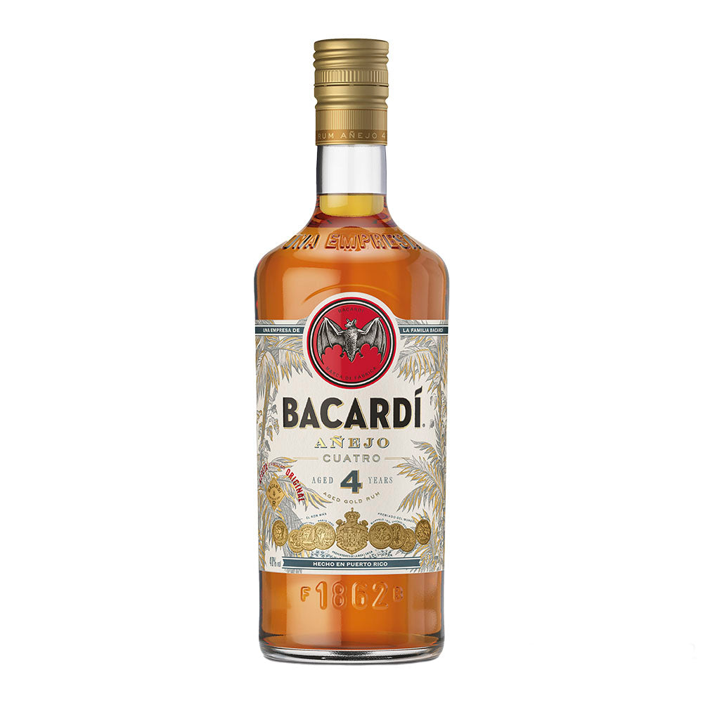 RON BACARDI 4 ANOS 12/750 - BACARDI - Compralo en CorinneRegalos.com