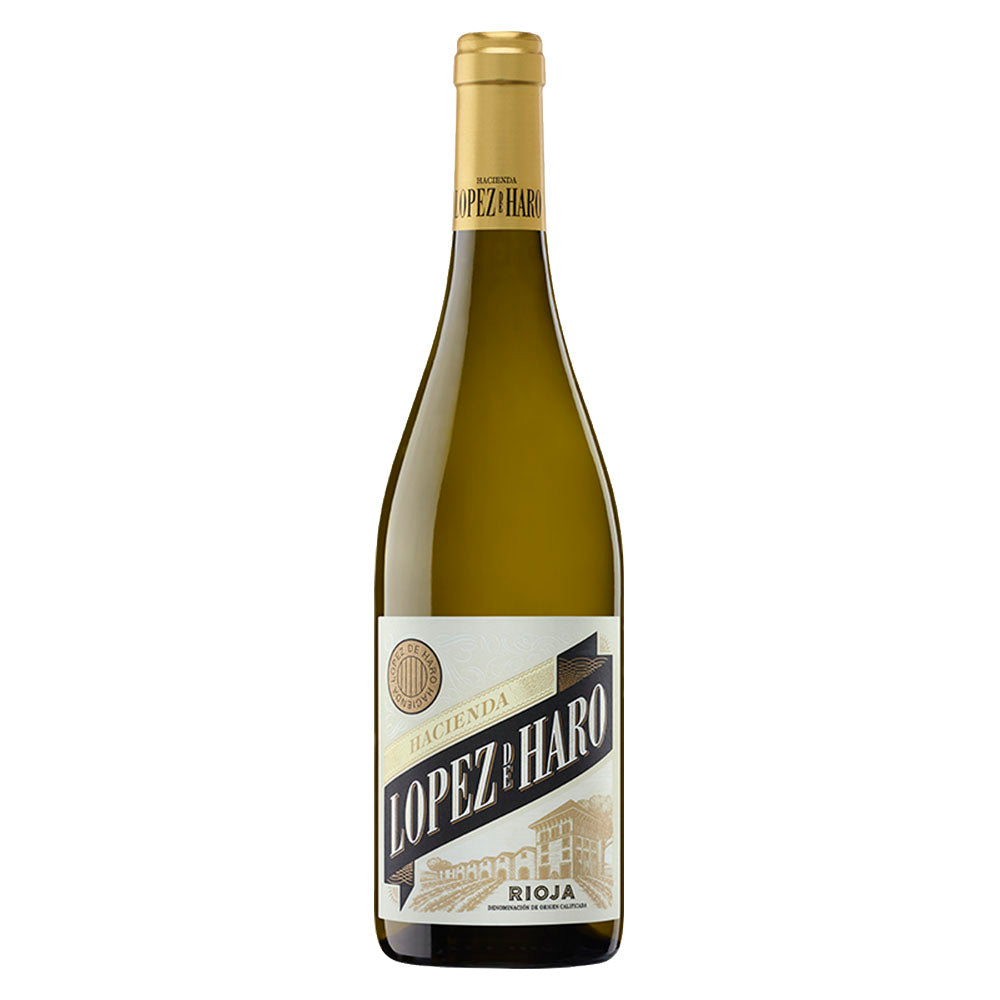 VINO HACIENDA LOPEZ DE HARO BLANCO 6/750 - LOPEZ DE HARO - Compralo en CorinneRegalos.com