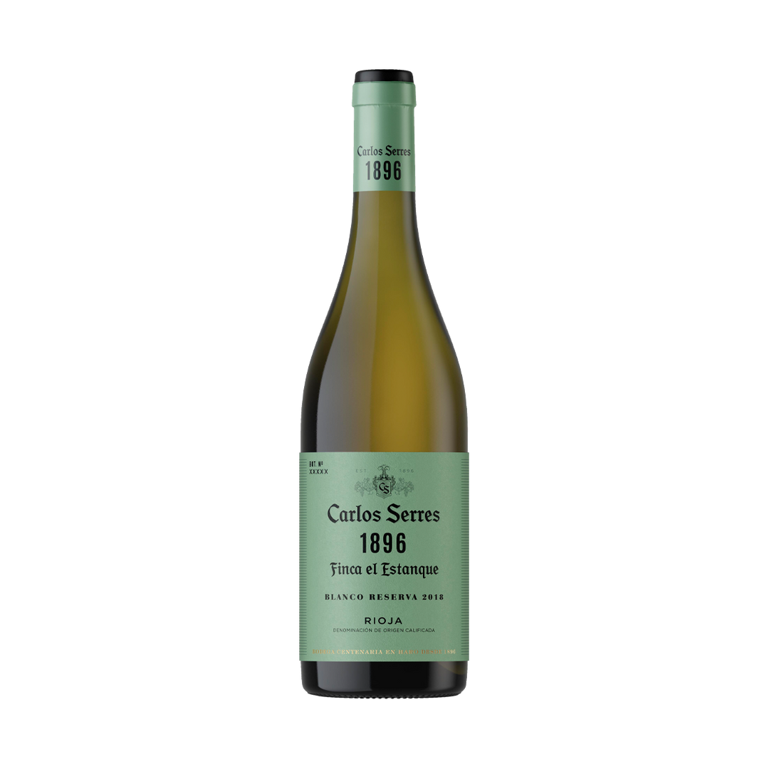 VINO CARLOS SERRES 1896 FINCA EL ESTANQUE ​BLANCO RESERVA 12/750 - Carlos Serres - Compralo en CorinneRegalos.com