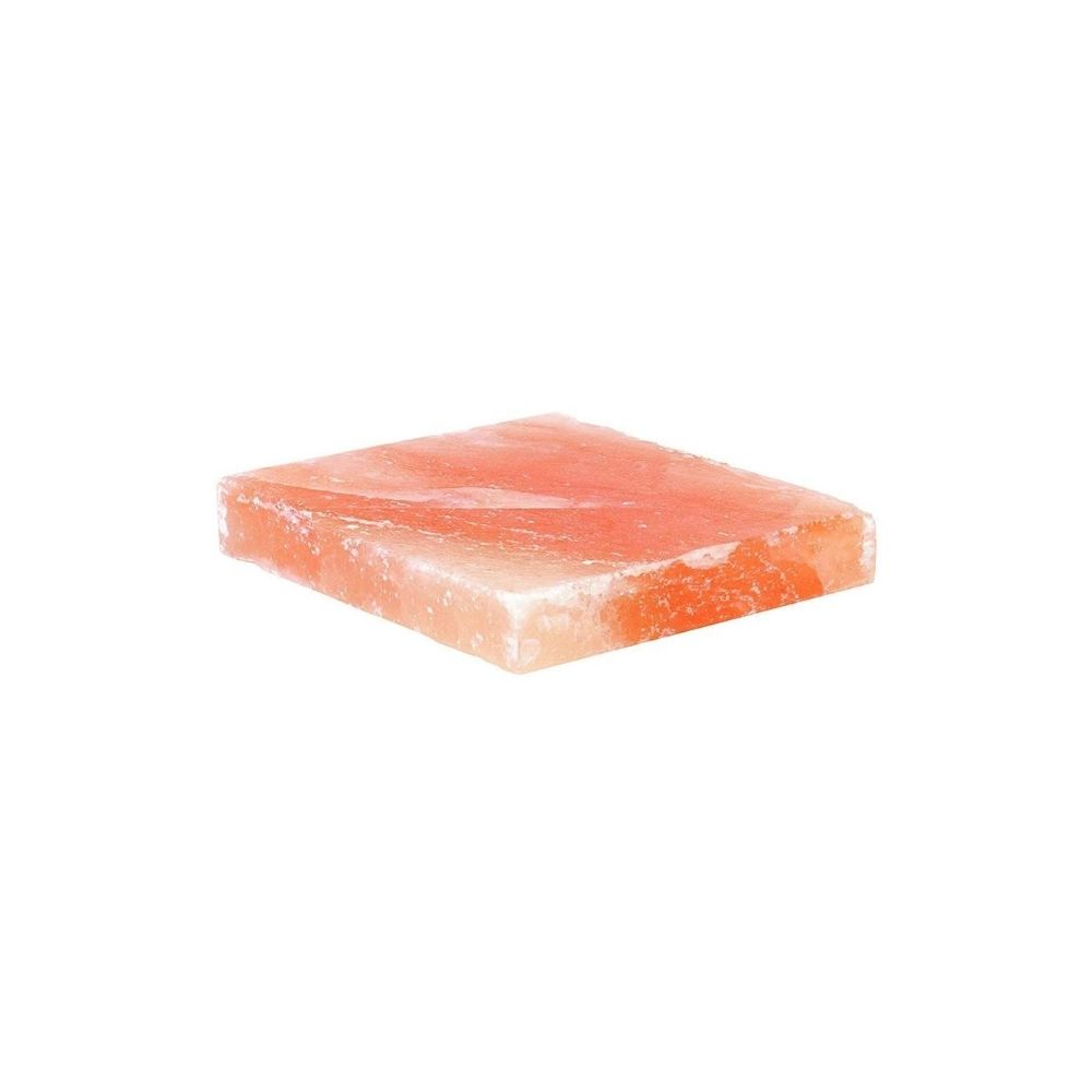 HIMALAYAN  SALT PLATE  8IN X8IN  X1.5IN - Disponible en Corinne Regalos