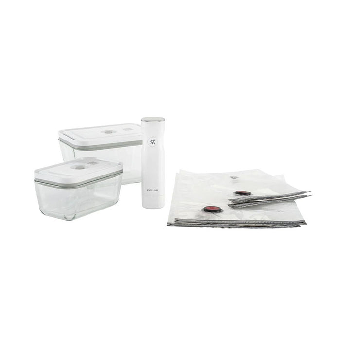 VACUUM STARTER SET, M/L / 7-PCS | BOROSILICATE GLASS | WHITE | PREMIUM | EU - ZWILLING - Compralo en CorinneRegalos.com