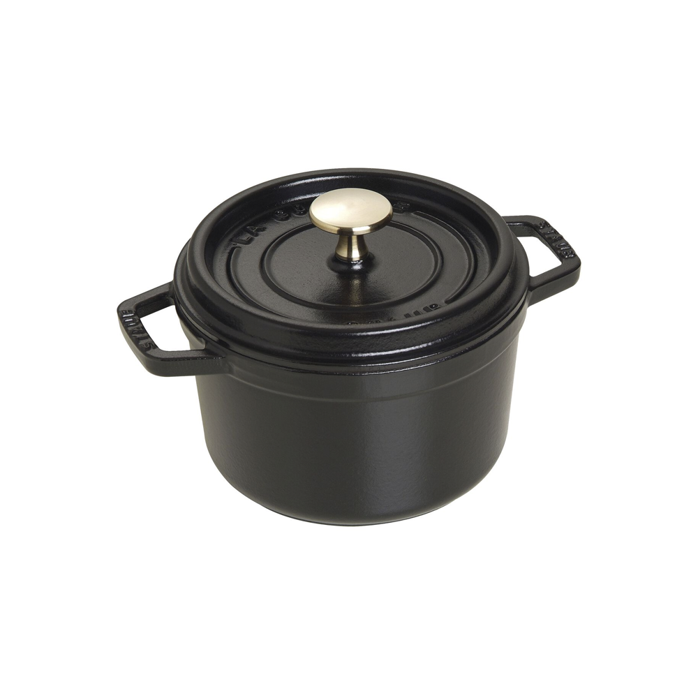 "STAUB,LA COCOTTE,COCOTTE,20CM,2.20L,BLAC K,CAST IRON,ROUND" - Disponible en Corinne Regalos