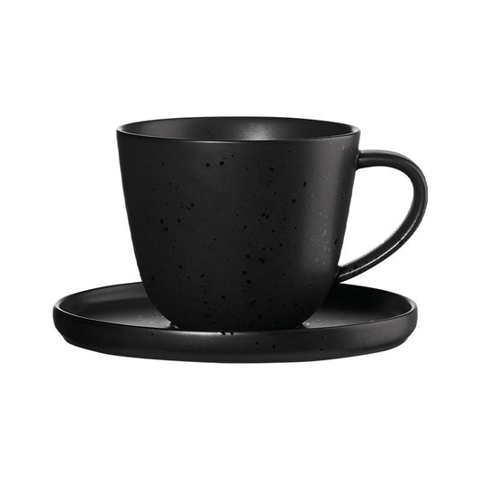 COFFEE CUP WITH SAUCER, KURO - ASA SELECTION - Compralo en CorinneRegalos.com