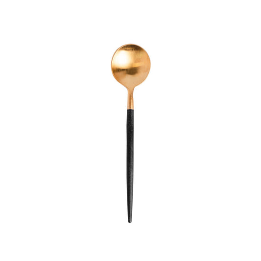 COFFEESPOONGOAGOLD,WITHWHITEHANDLE - ASA SELECTION - Compralo en CorinneRegalos.com