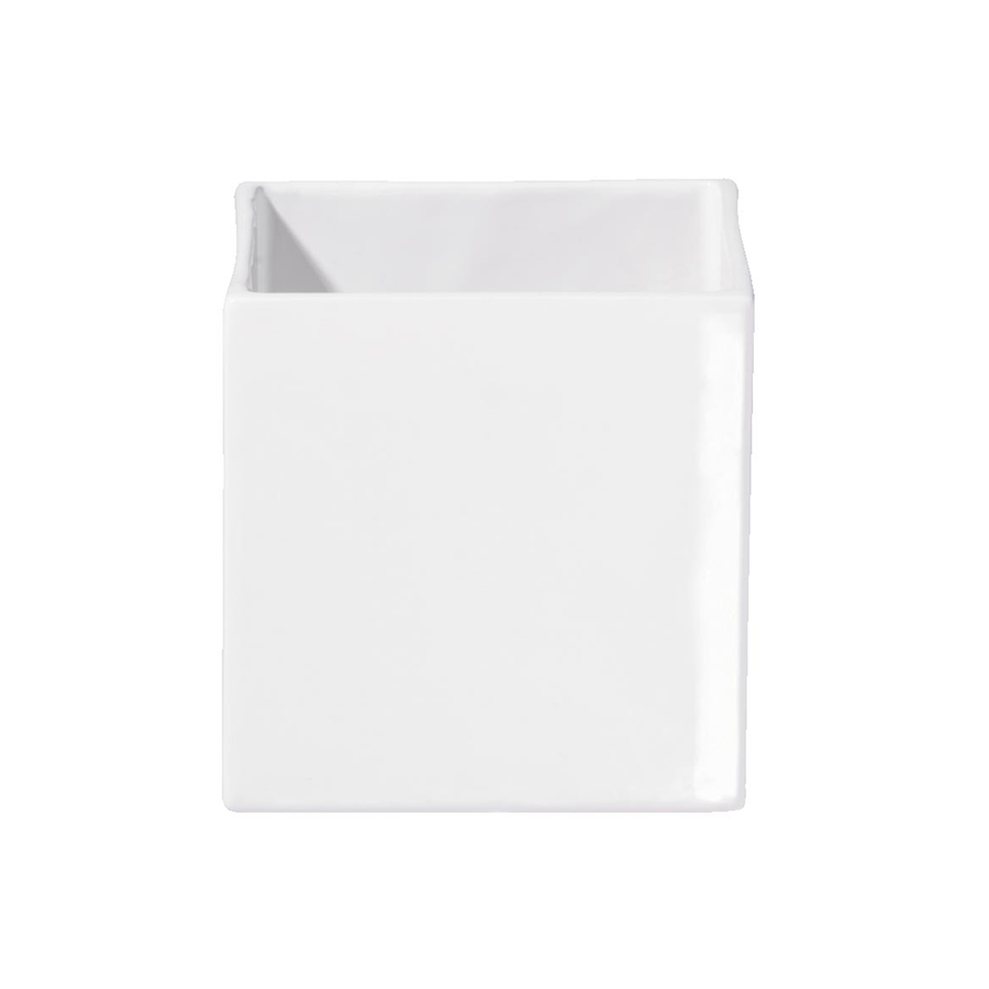 MACETA QUADRO 10X10 BLANCO - ASA SELECTION - Compralo en CorinneRegalos.com