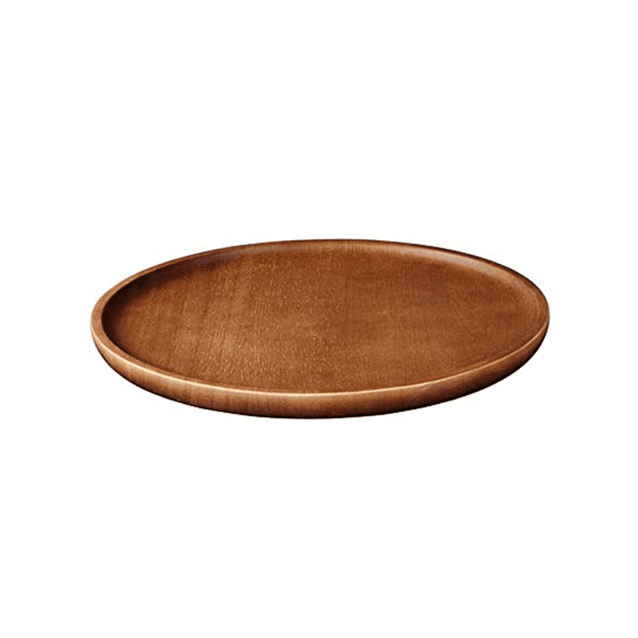 WOODEN PLATE 15 CM H.2 CM - Disponible en Corinne Regalos