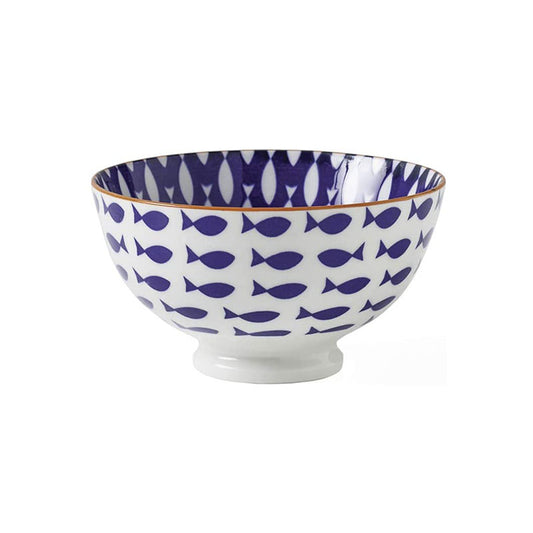 KIRI PORCELAIN  4.5 SM BOWL - WATERCOLOR BRUSH - TORRE & TAGUS - Compralo en CorinneRegalos.com