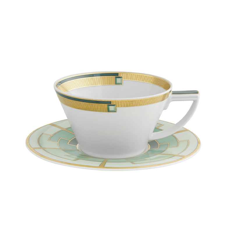 Taza Té con Platillo EMERALD - VISTA ALEGRE - Compralo en CorinneRegalos.com