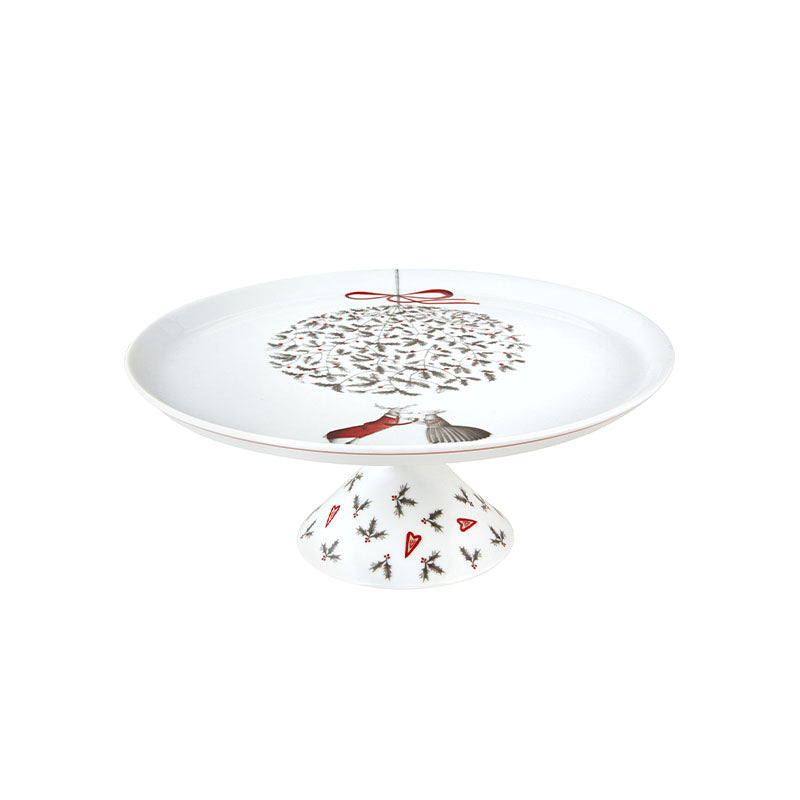 LARGE CAKE STAND NOEL - VISTA ALEGRE - Compralo en CorinneRegalos.com