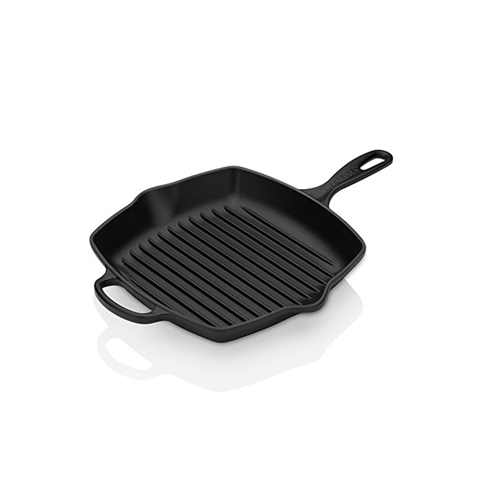 SQUARE SKILLET GRILL 26CM MATTE BLACK - Disponible en Corinne Regalos