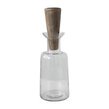 "12""H x 4"" Round Glass Decanter" - CREATIVE CO-OP - Compralo en CorinneRegalos.com