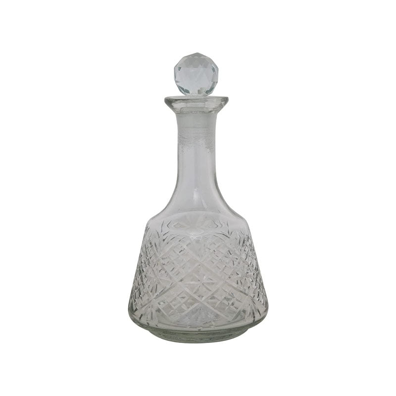 "9-1/4""H x 4-3/4"" Square GlassDecanter" - Disponible en Corinne Regalos