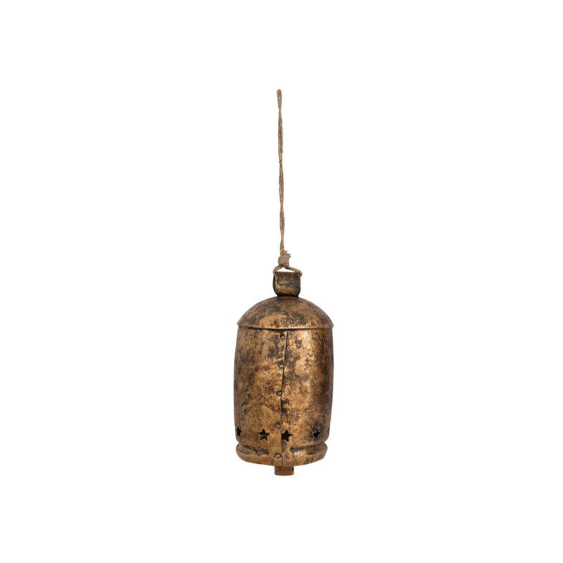 "4-3/4"" Rnd x 10""H Metal Bell" - CREATIVE COOP - Compralo en CorinneRegalos.com