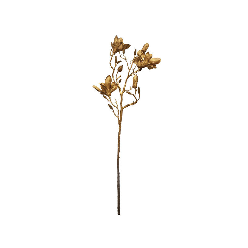 "45""H Faux Magnolia Bloom Stem," - Disponible en Corinne Regalos