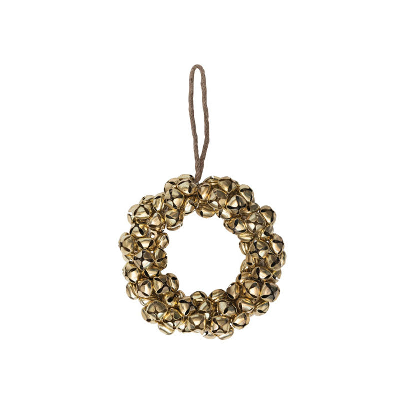 "10-1/2""Round Metal Bell Wreath" - CREATIVE COOP - Compralo en CorinneRegalos.com