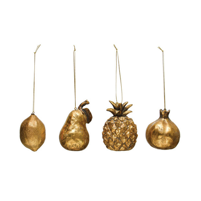 "3""H-4""H Resin Fruit Ornament," - CREATIVE COOP - Compralo en CorinneRegalos.com