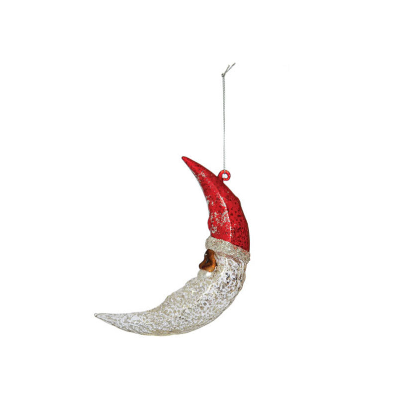 "6-1/4""H Mercury Glass Santa" - CREATIVE COOP - Compralo en CorinneRegalos.com