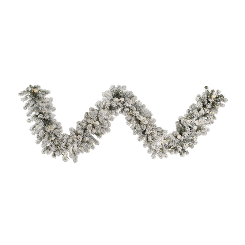 "9' x 14"" Flk Kodiak Garland 100WW/G40" - VICKERMAN COMPANY - Compralo en CorinneRegalos.com