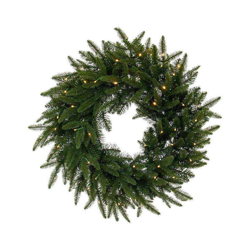 "26"" Maine Fraser Fir Wreath B/O 50WW" - VICKERMAN COMPANY - Compralo en CorinneRegalos.com
