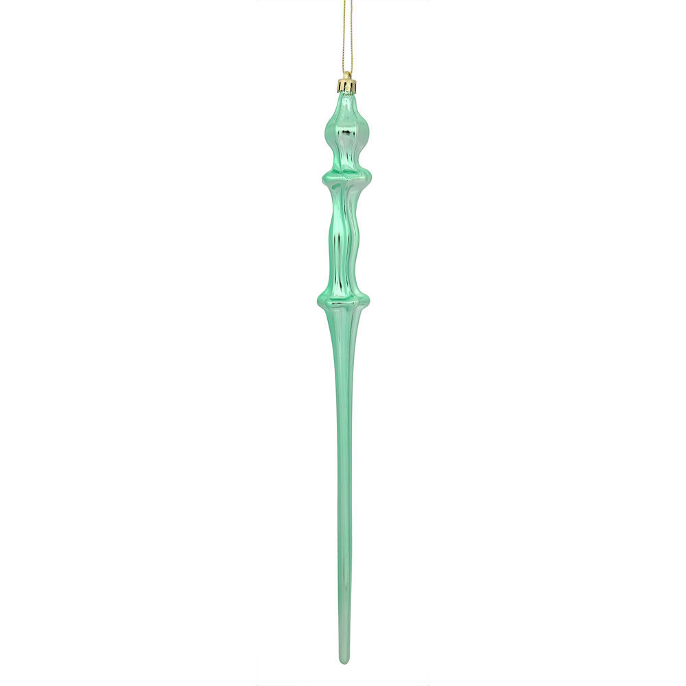 15.7 INCH SEAFOAM SHINY ICICLE - Disponible en Corinne Regalos