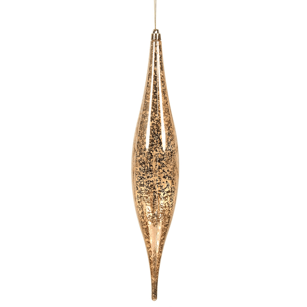 13 INCH ROSE GOLD MERCURY RAIN DROP - Disponible en Corinne Regalos