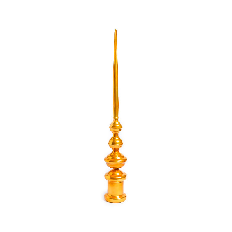 [2/6] | 35 Inch Gold Glass Finial - Disponible en Corinne Regalos