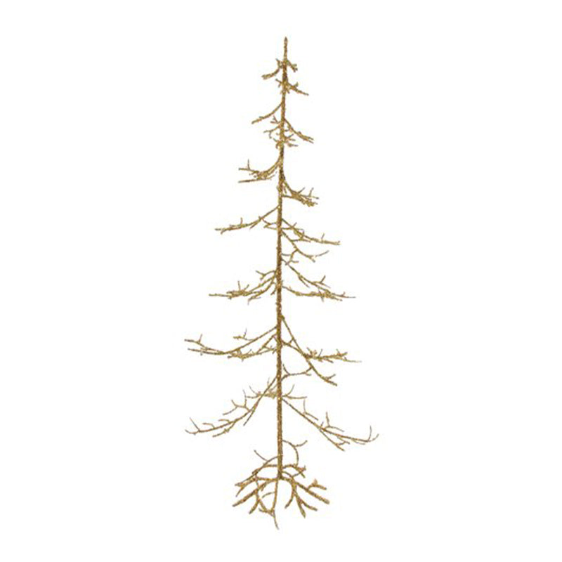 Metal tinsel tree gold 1,8m - SHISHI - Compralo en CorinneRegalos.com