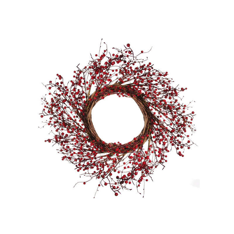 Berry wreath red 60cm - SHISHI - Compralo en CorinneRegalos.com