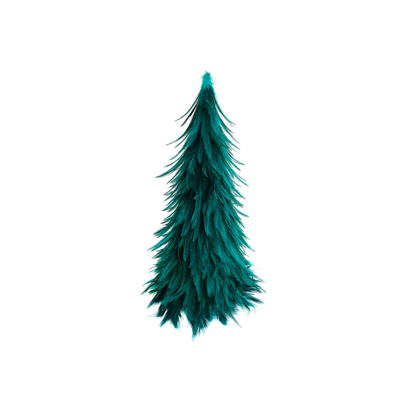 Feather tree green 45cm - Disponible en Corinne Regalos