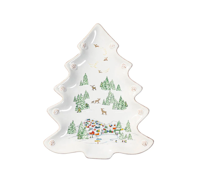 Berry & Thread North Pole Small Tree Tray - JULISKA - Compralo en CorinneRegalos.com